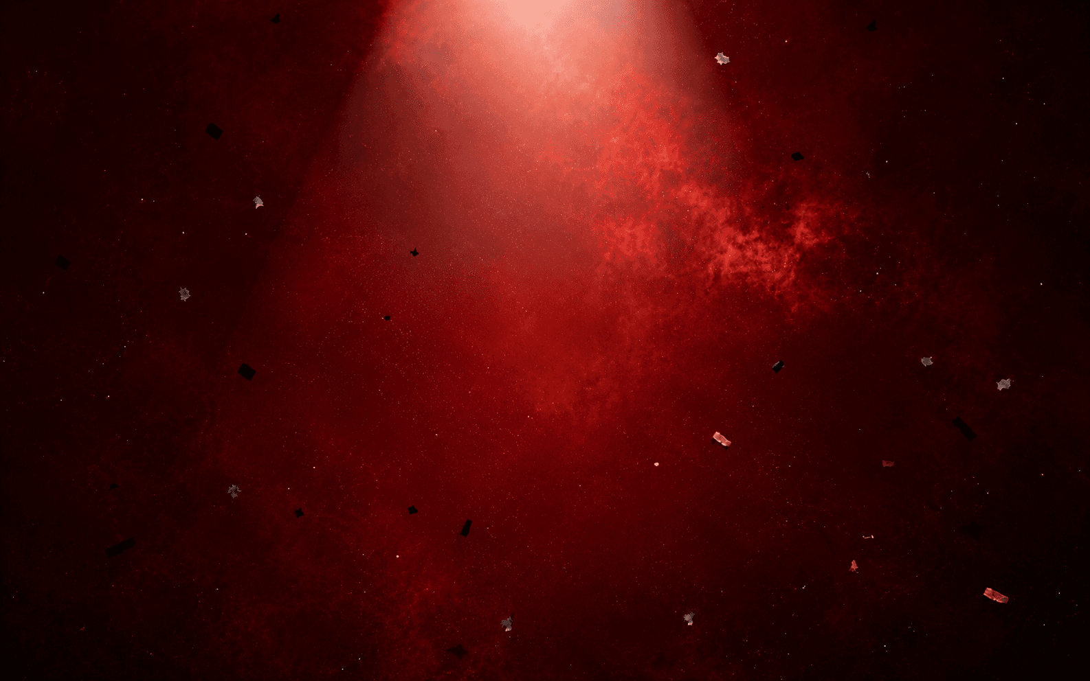 Red hero background