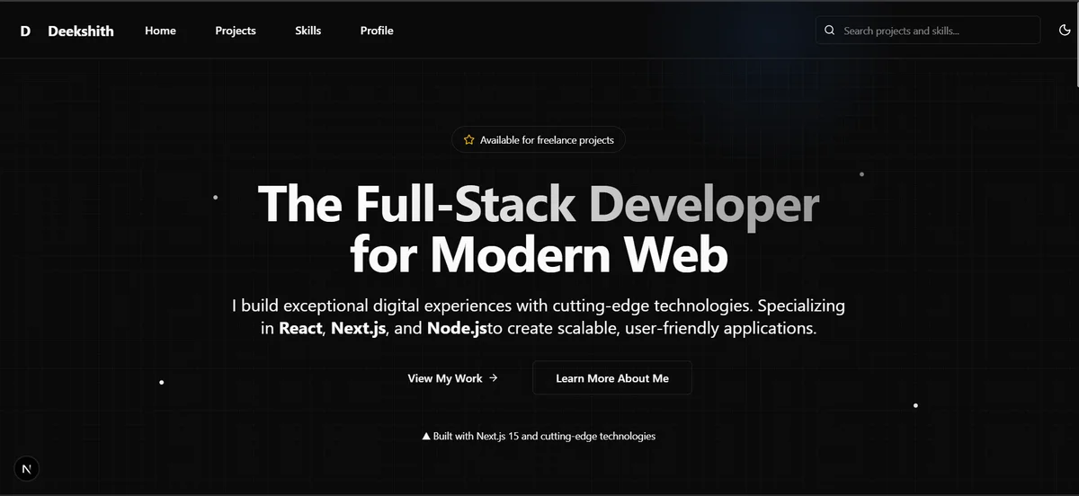 Expertise in modern development